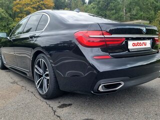 2019 BMW 7 серии 730i VI (G11/G12), чёрный, 4790000 рублей, вид 4