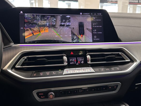 2021 BMW X6 40d III (G06), чёрный, 9300000 рублей - вид 14