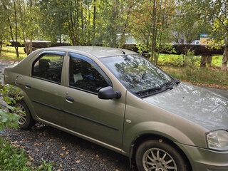 2012 Renault Logan I Рестайлинг, бежевый, 500000 рублей, вид 4