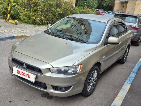 2008 Mitsubishi Lancer X, бежевый, 650000 рублей, вид 1