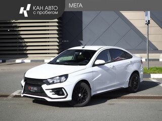 2015 Lada (ВАЗ) Vesta I, белый, 690000 рублей, вид 1