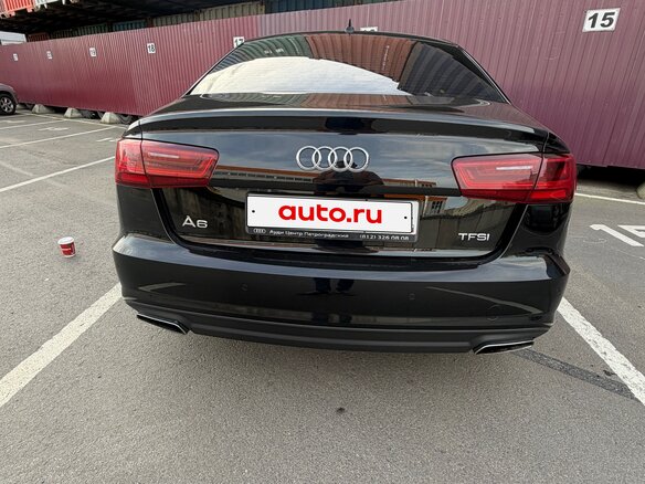 2016 Audi A6 IV (C7) Рестайлинг, чёрный, 2000000 рублей - вид 3