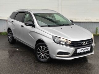 2021 Lada (ВАЗ) Vesta SW I, серый, 850000 рублей, вид 3