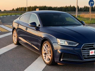 2018 Audi A5 II (F5), синий, 3980000 рублей, вид 5