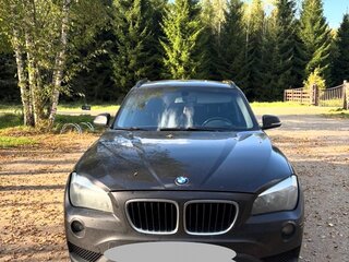 2014 BMW X1 18i I (E84) Рестайлинг, чёрный, 1495000 рублей, вид 1