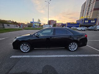2014 Toyota Camry VII (XV50), чёрный, 1280000 рублей, вид 3