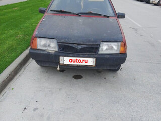 1992 Lada (ВАЗ) 2108 21086, красный, 45000 рублей, вид 1