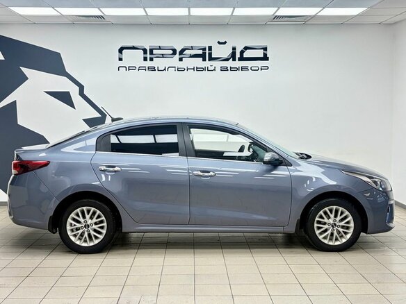 2017 Kia Rio IV, серый, 1339000 рублей - вид 4