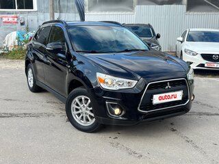 2013 Mitsubishi ASX I Рестайлинг, чёрный, 1120000 рублей, вид 4