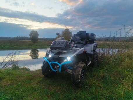 2022 Stels ATV-850 Guepard Trophy, серый, 810000 рублей, вид 1