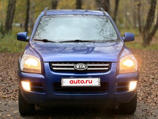2007 Kia Sportage II, синий, 650000 рублей, вид 2