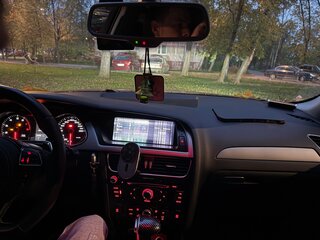 2013 Audi A4 IV (B8) Рестайлинг, чёрный, 950000 рублей, вид 5