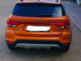 2019 Kia Rio X-Line IV, оранжевый, 1200000 рублей, вид 2