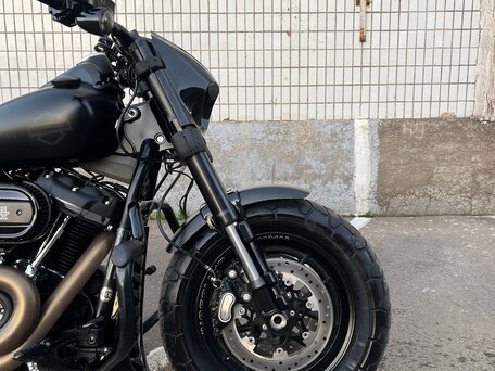 2019 Harley-Davidson Fat Bob, чёрный, 1570000 рублей, вид 3