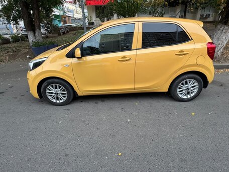 2022 Kia Picanto III Рестайлинг, жёлтый, 1300000 рублей, вид 5