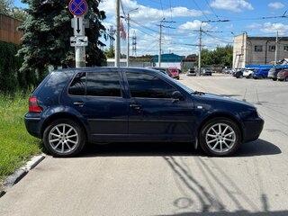 1999 Volkswagen Golf IV, синий, 530000 рублей, вид 4