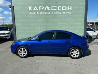 2006 Mazda 3 I (BK) Рестайлинг, синий, 470000 рублей, вид 3