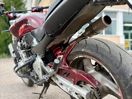 1999 Honda CB 600F Hornet, красный, 350000 рублей, вид 3
