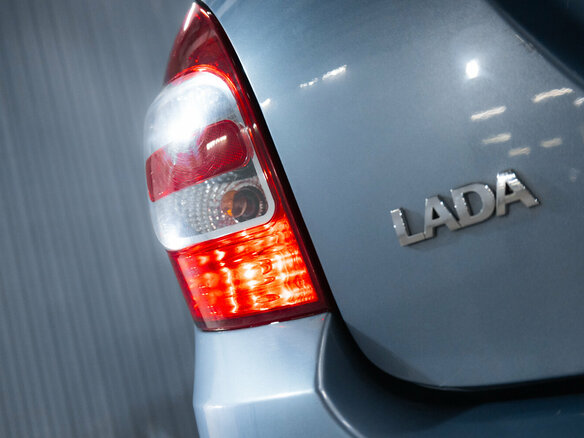 2015 Lada (ВАЗ) Kalina II, серый, 449999 рублей - вид 9