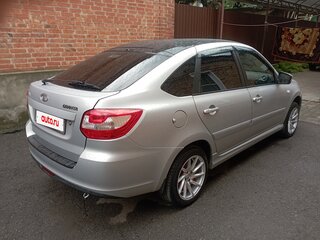 2014 Lada (ВАЗ) Granta I, серебристый, 698900 рублей, вид 5