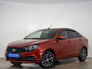 2016 Lada (ВАЗ) Vesta I, красный, 749000 рублей, вид 3