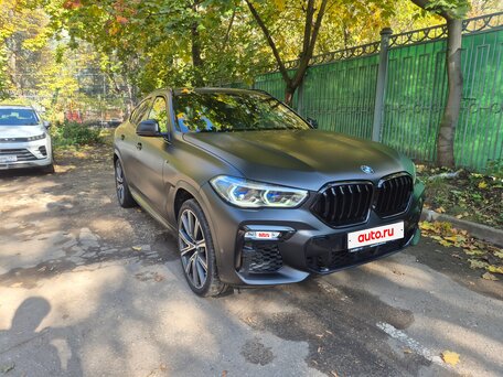 2021 BMW X6 M50d III (G06), чёрный, 8000000 рублей, вид 2