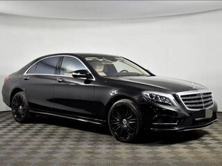 2016 Mercedes-Benz S-Класс 500 VI (W222, C217), чёрный, 2800000 рублей, вид 4