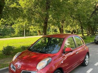 2010 Nissan Micra III (K12), пурпурный, 750000 рублей, вид 2