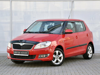2011 Skoda Fabia II Рестайлинг, красный, 470000 рублей, вид 2