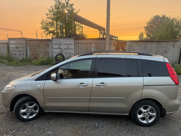 2006 Mazda 5 I (CR), серый, 750000 рублей - вид 4