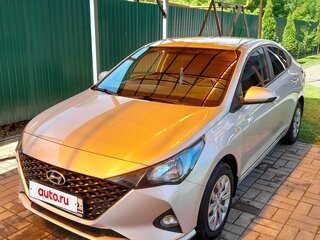 2020 Hyundai Solaris II Рестайлинг, серый, 1610000 рублей, вид 1