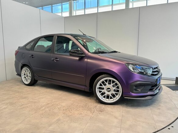 2023 Lada (ВАЗ) Granta Sport I Рестайлинг, фиолетовый - вид 3