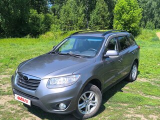 2012 Hyundai Santa Fe II Рестайлинг, серый, 1350000 рублей, вид 1