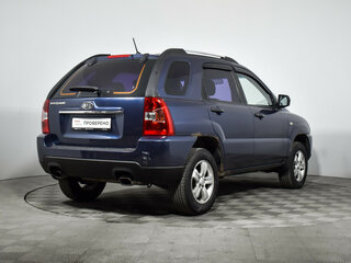 2009 Kia Sportage II Рестайлинг, синий, 445000 рублей, вид 5
