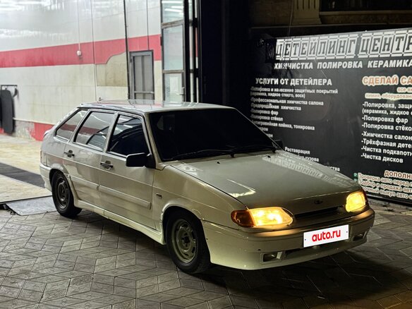 2009 Lada (ВАЗ) 2114, белый, 150000 рублей