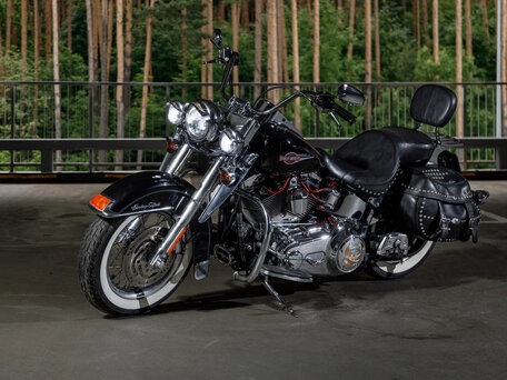 2007 Harley-Davidson Heritage, чёрный, 700000 рублей, вид 1