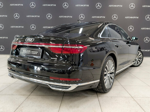 2018 Audi A8 50 TDI IV (D5), чёрный, 4500000 рублей - вид 4