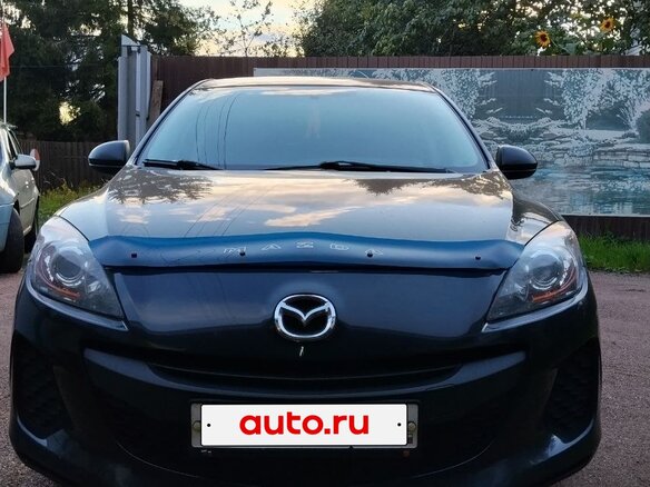 2012 Mazda 3 II (BL) Рестайлинг, чёрный, 900000 рублей - вид 1