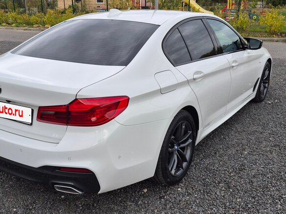 2019 BMW 5 серии 530d xDrive VII (G30/G31/G38), белый - вид 9