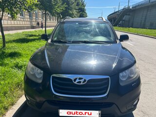 2011 Hyundai Santa Fe II Рестайлинг, чёрный, 675000 рублей, вид 4