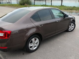 2016 Skoda Octavia III (A7), коричневый, 1550000 рублей, вид 2