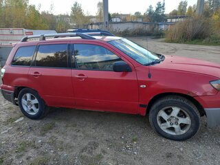 2002 Mitsubishi Outlander I, красный, 250000 рублей, вид 5