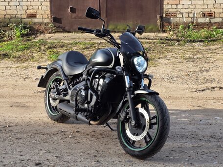 2016 Kawasaki EN650 Vulcan S, чёрный, 625000 рублей, вид 1