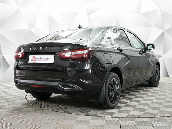 2024 Lada (ВАЗ) Vesta I Рестайлинг (NG), чёрный, 1250000 рублей - вид 4