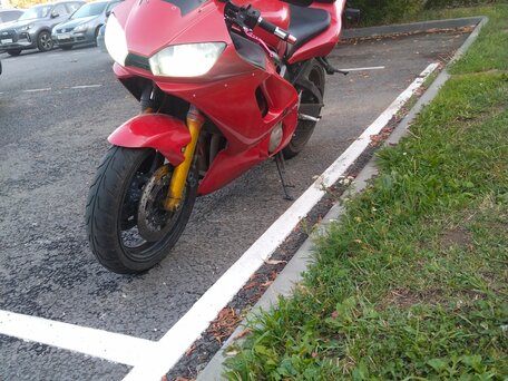 2000 Yamaha YZF-R6, красный, 330000 рублей, вид 1