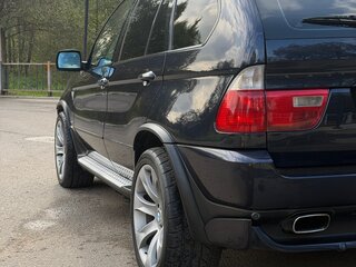 2004 BMW X5 4.8is I (E53) Рестайлинг, синий, 1599000 рублей, вид 4