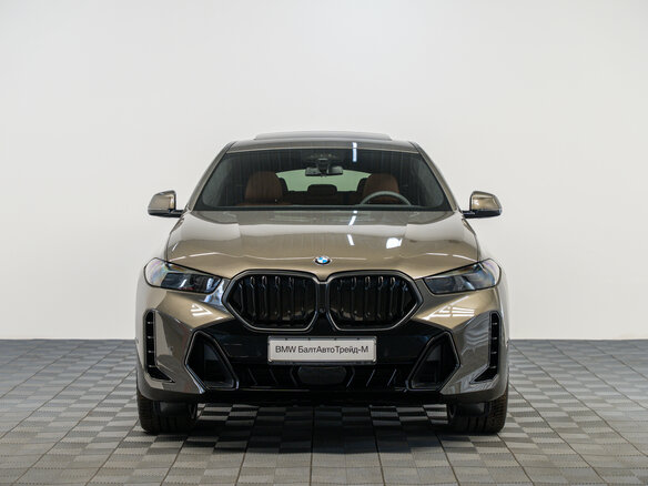 2026 BMW X6 40d III (G06) Рестайлинг, зелёный - вид 7
