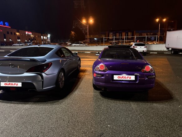 2001 Mitsubishi Eclipse III, фиолетовый, 675000 рублей - вид 12
