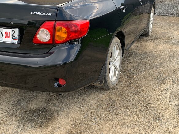 2007 Toyota Corolla AMT X (E140, E150), чёрный, 750000 рублей - вид 6