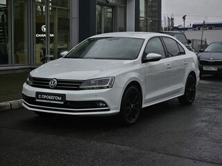2016 Volkswagen Jetta VI Рестайлинг, белый, 999000 рублей, вид 4